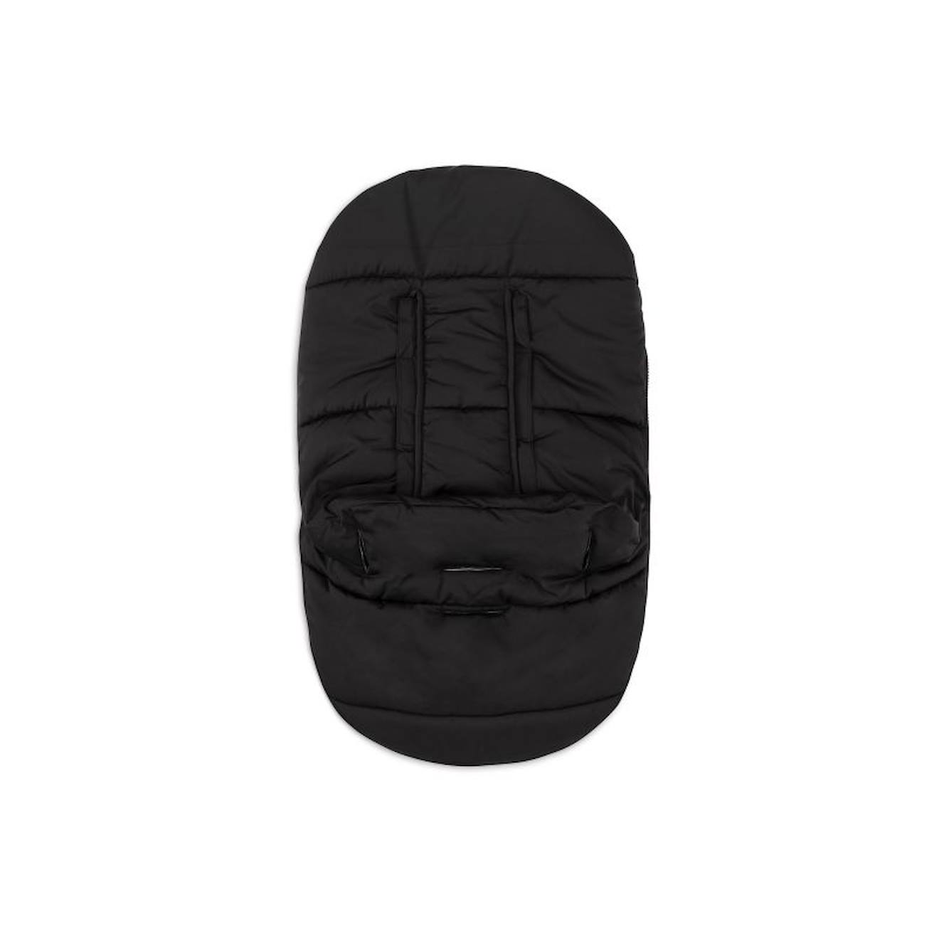 Nid D'ange Groupe 3/5 Points Puffed En Coton Noir