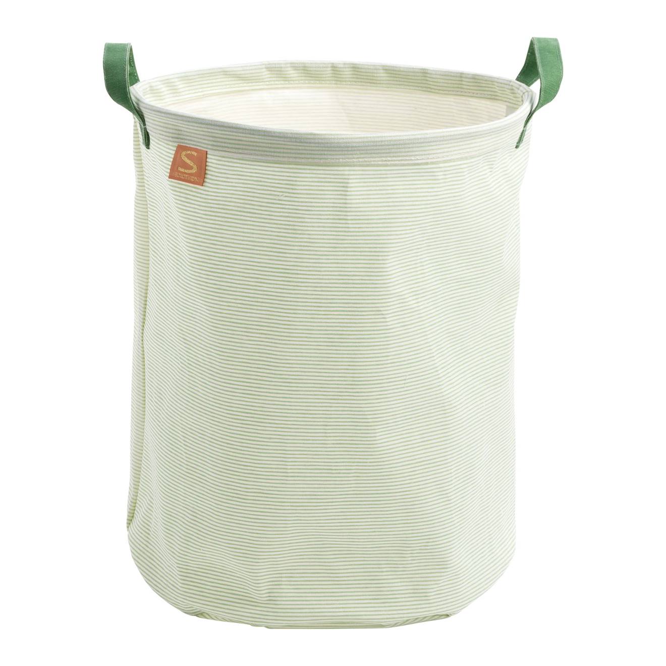 Panier De Rangement Tissu En Coton - Botanica Vert