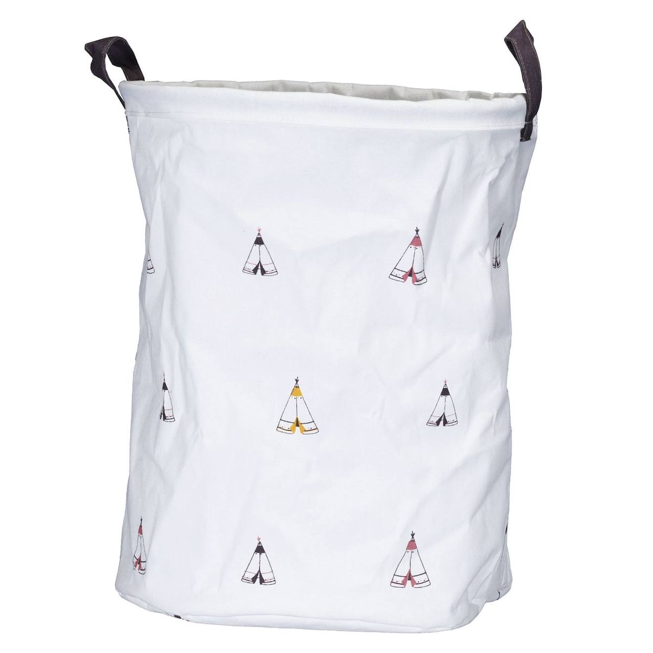 Panière De Rangement En Tissu - Timouki Blanc