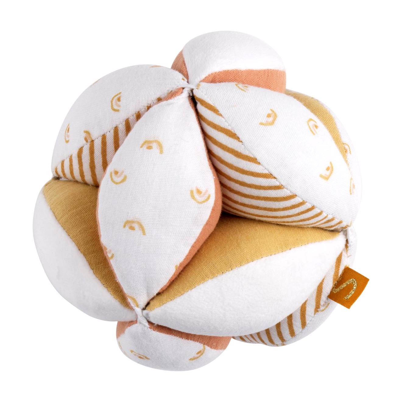 Balle Sensorielle En Coton Blanc
