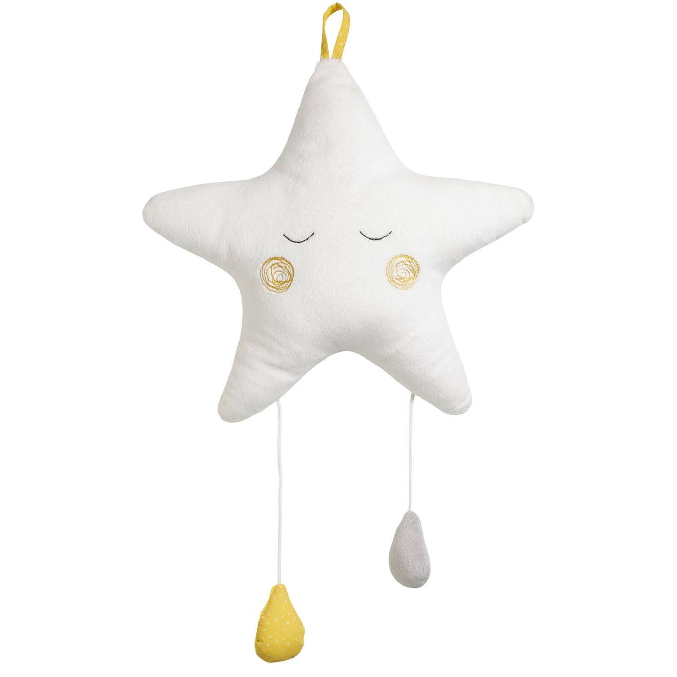 Suspension Décorative Murale Étoile - Babyfan Blanc