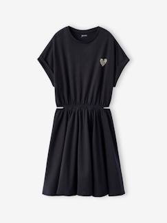 Robe fille avec ouvertures côtés  - vertbaudet enfant