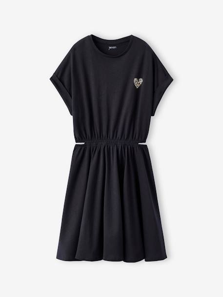 Fille-Robe-Robe fille avec ouvertures côtés