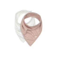-Lot de 2 bavoirs bandana