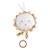 Peluche musicale en coton - sunlight Blanc 1 - vertbaudet enfant 