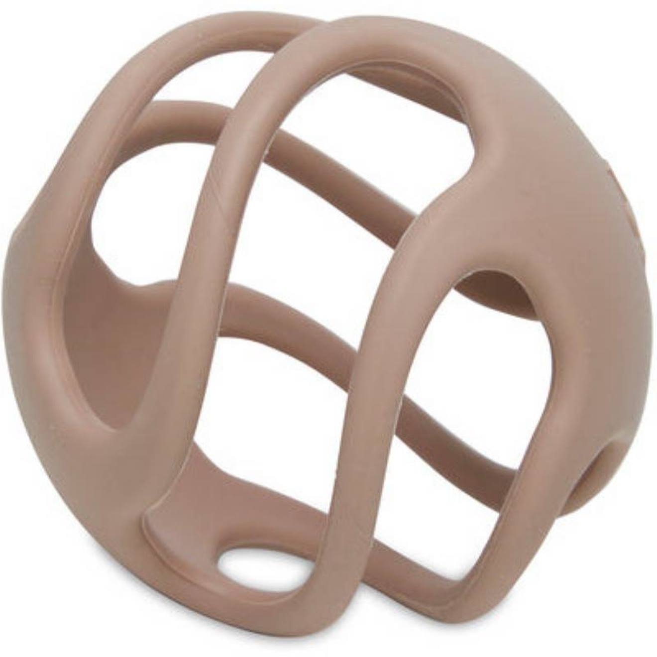 Anneau De Dentition Balle En Silicone Marron (Jollein) - Image 1