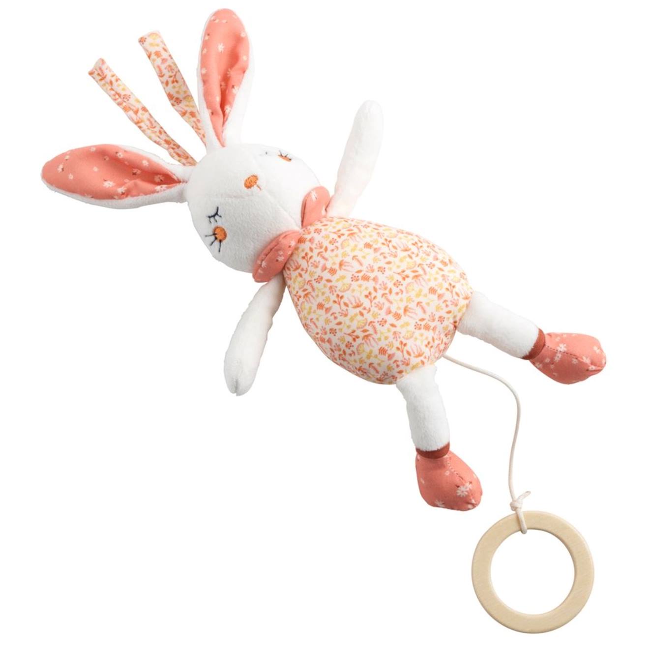 Mini Musical En Velours Blanc