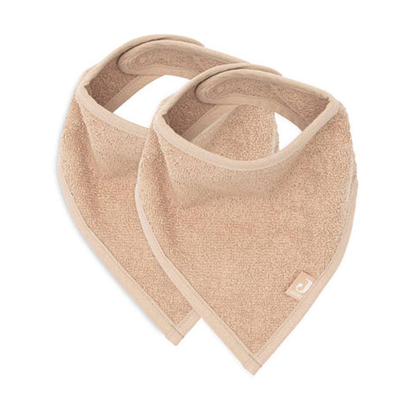 Lots De 2 Bavoirs Bandana En Coton Marron