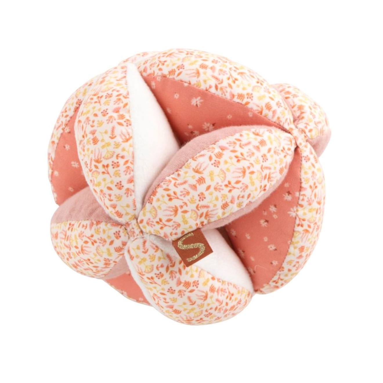 Balle Sensorielle En Velours Blanc