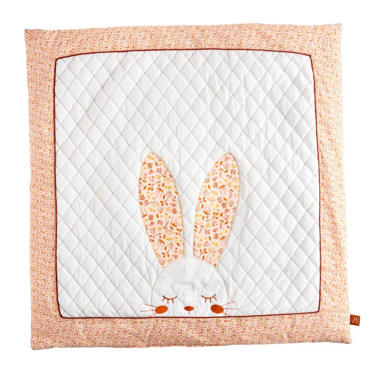 Grand Tapis En Coton - Esmee Blanc
