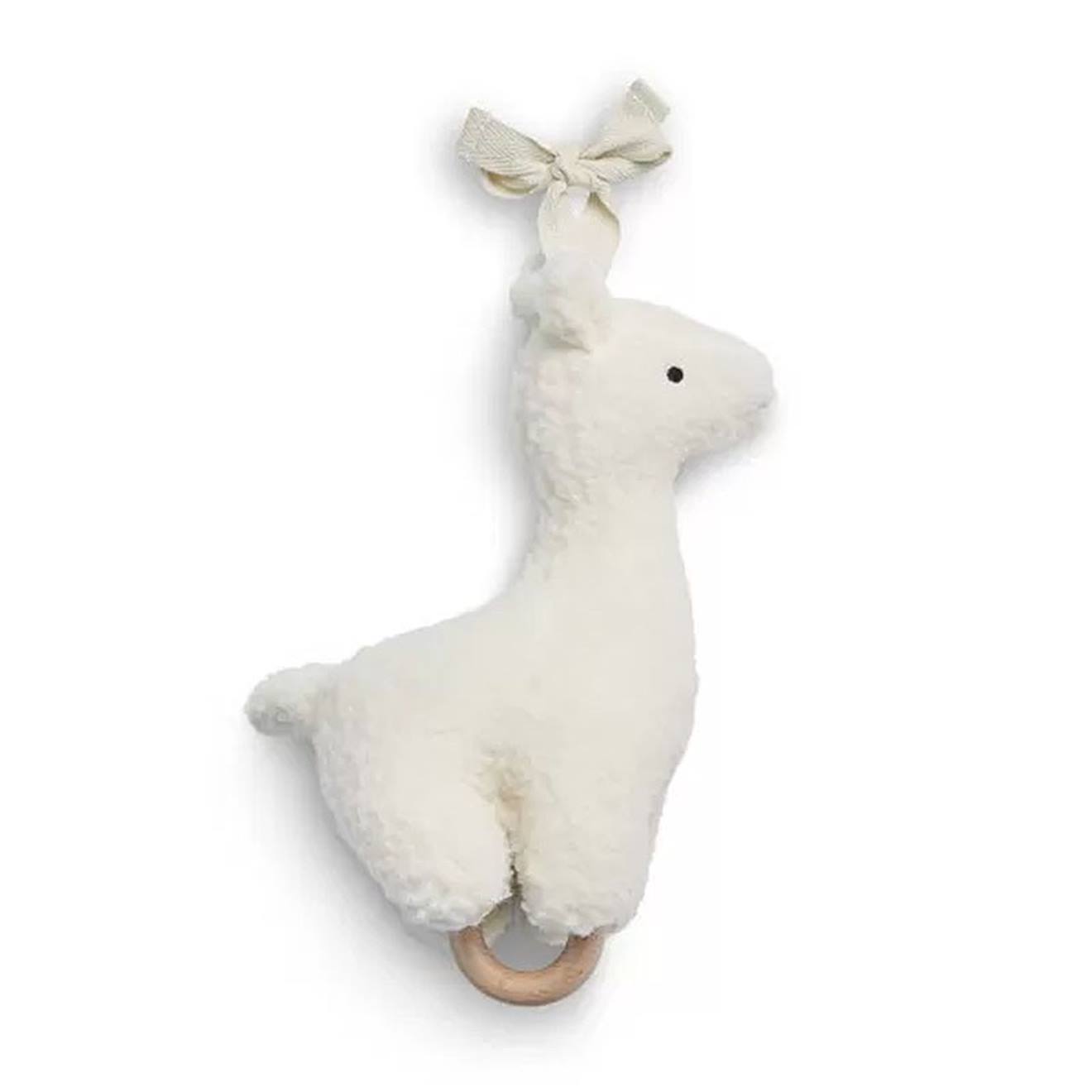 Peluche Musicale Lama Off-white Beige