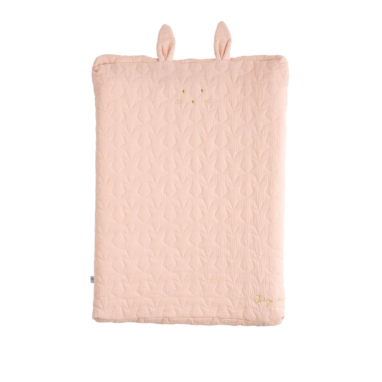 Housse De Matelas À Langer En Coton Rose