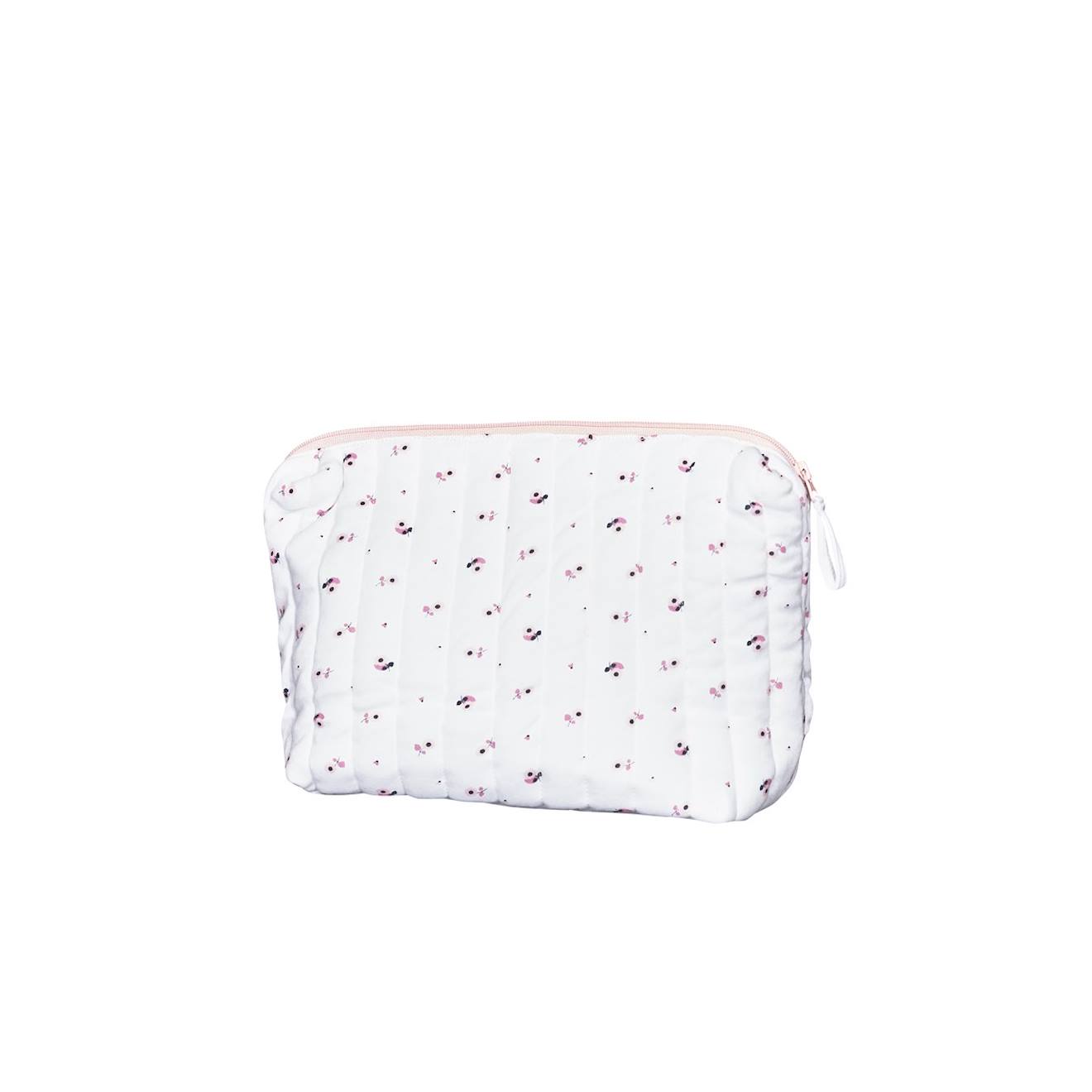 Trousse De Toilette En Coton Bio Blanc