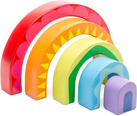 Le Toy Van - Tunnel Arc-en-ciel Bleu