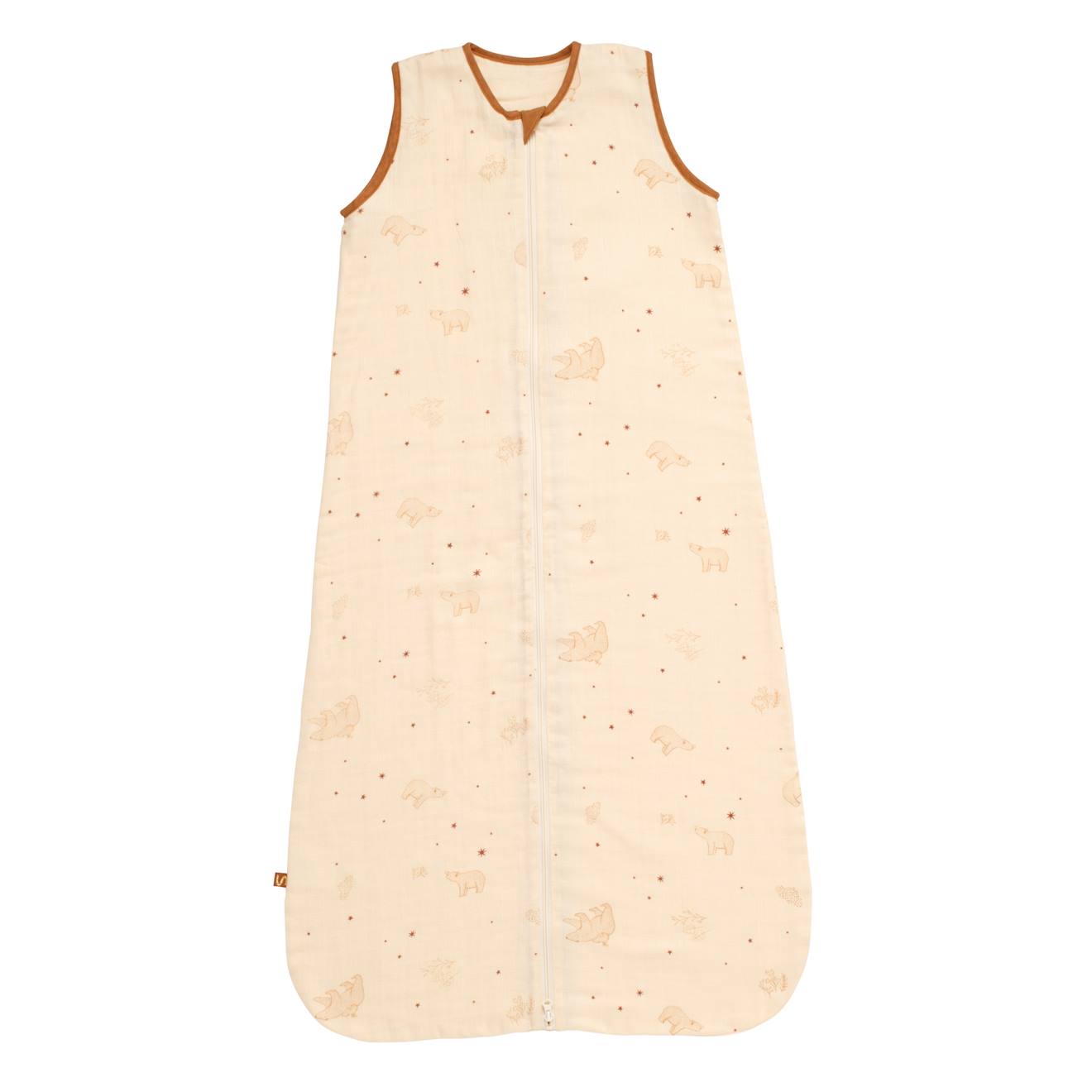 Gigoteuse Lange Été En Coton Bio Beige/marron