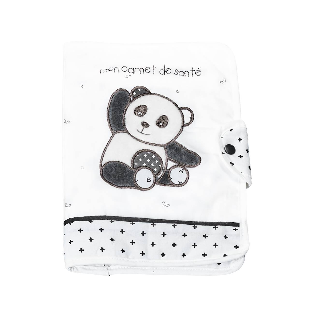 Protege Carnet De Santé En Coton Blanc