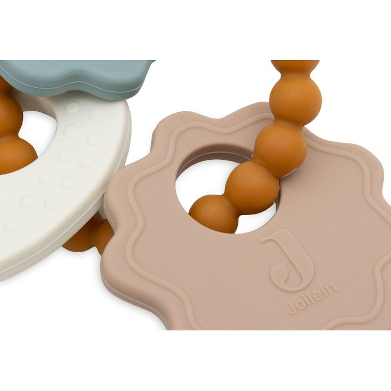 Anneau De Dentition En Silicone Beige (Jollein) - Image 1