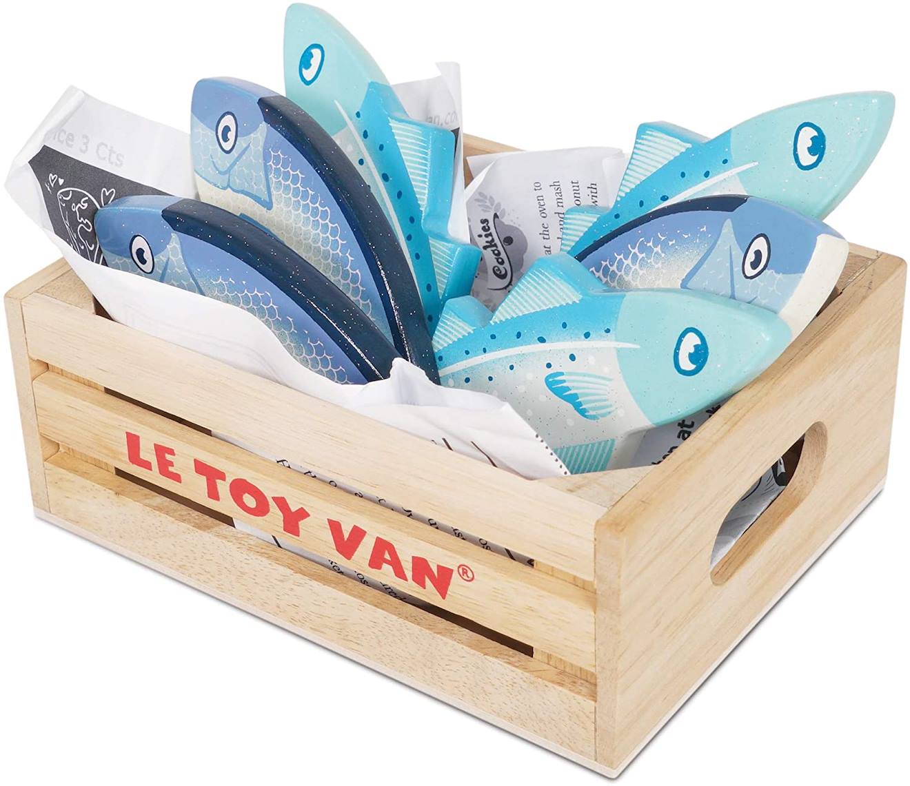 Le Toy Van - Mes Poissons Frais Bleu
