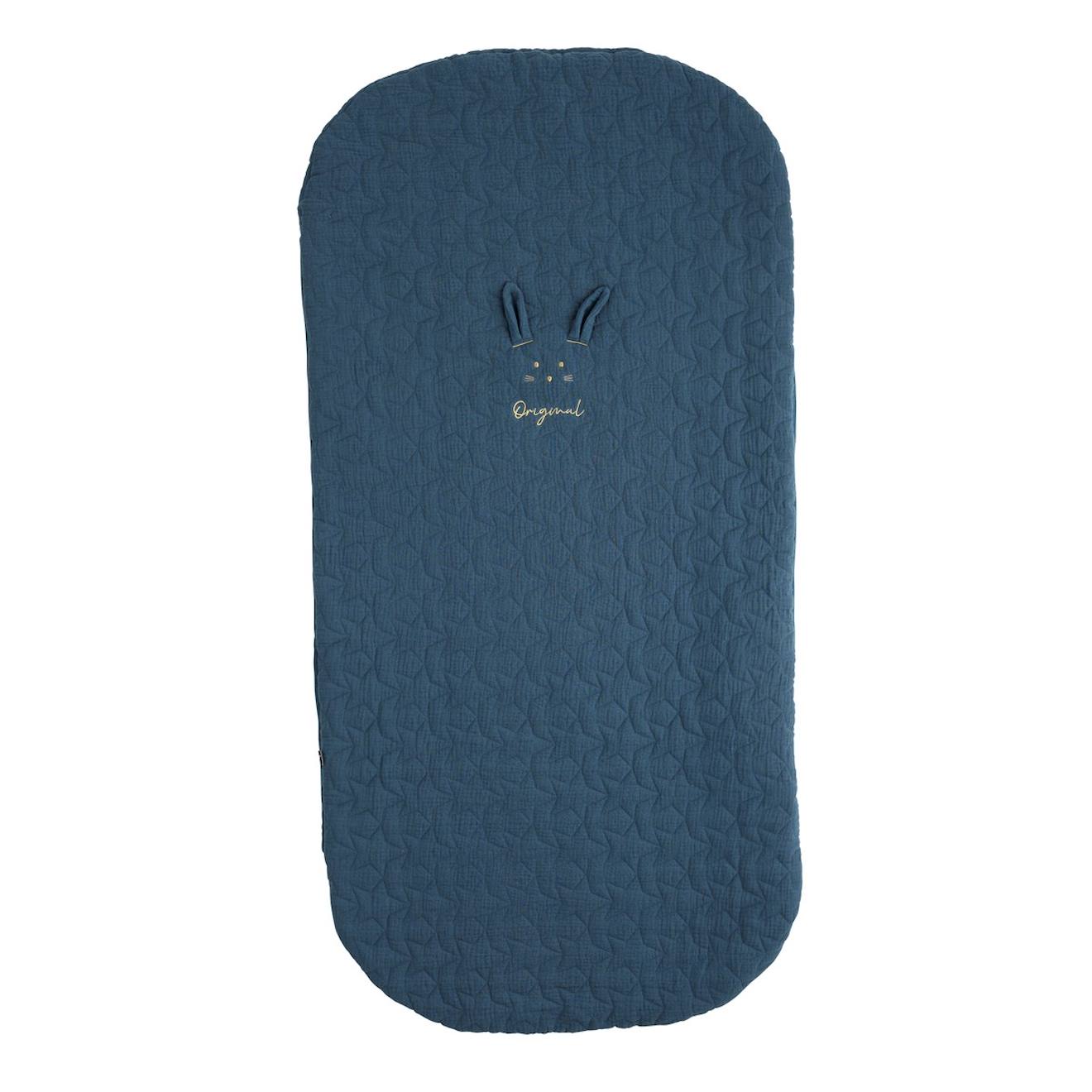 Edredon Pour Lit Évolutif En Coton - Original Bleu Nuit