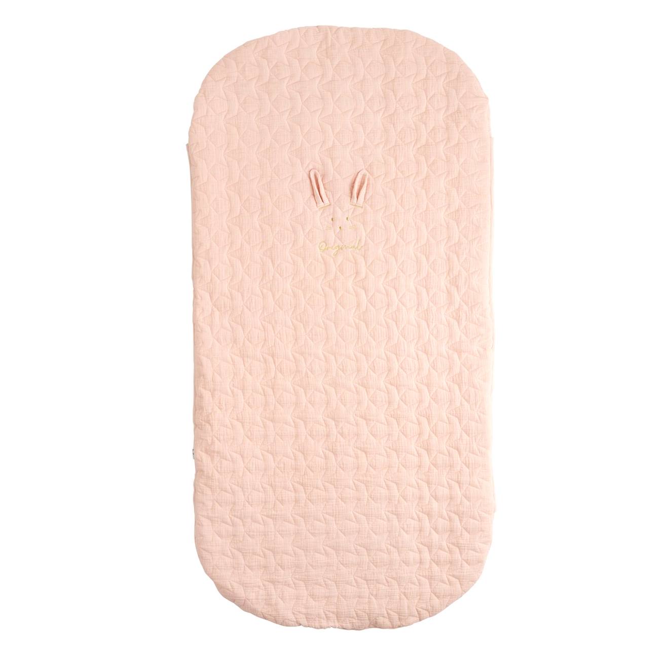 Edredon Pour Lit Évolutif En Coton Rose