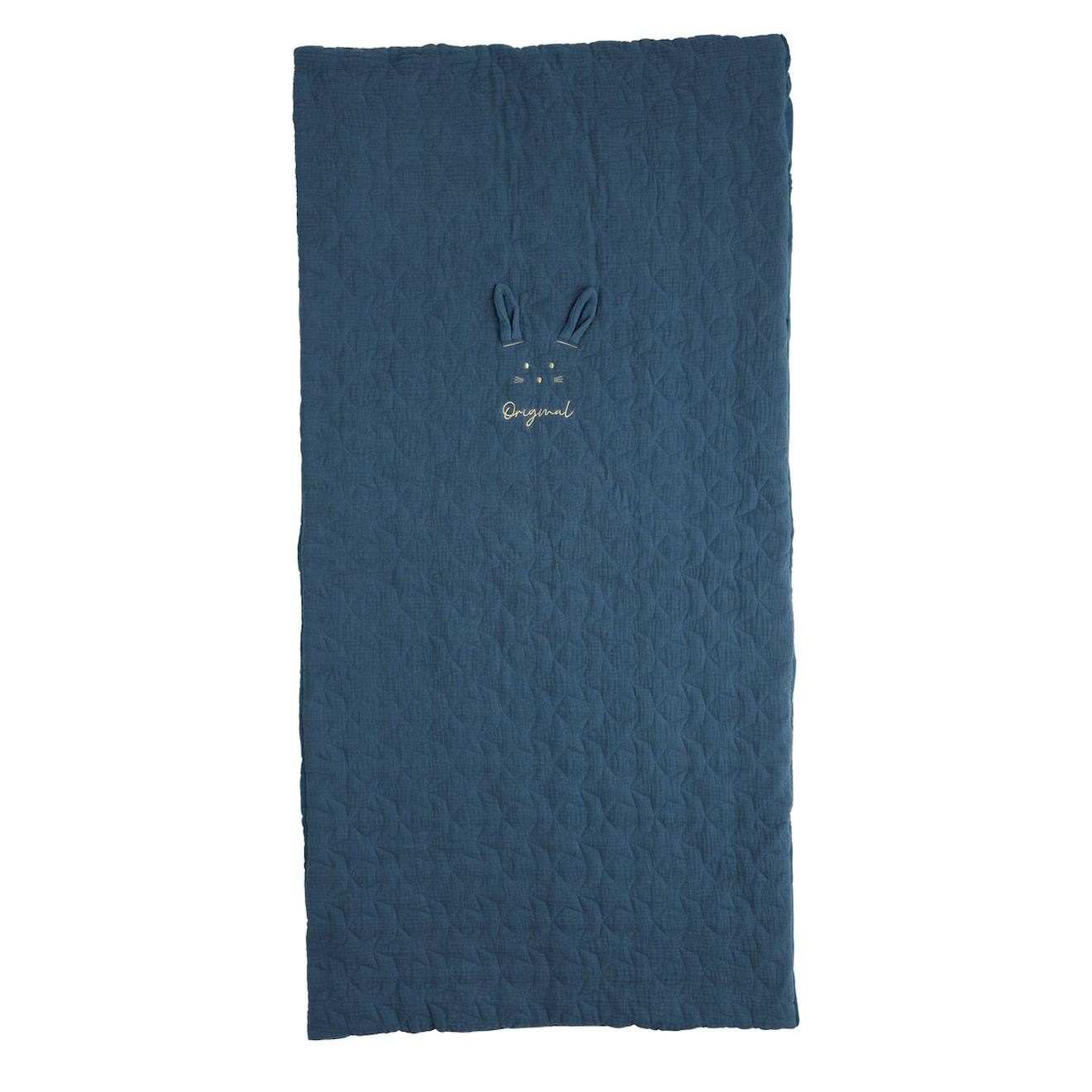 Edredon Pour Lit Évolutif En Coton - Original Bleu Nuit