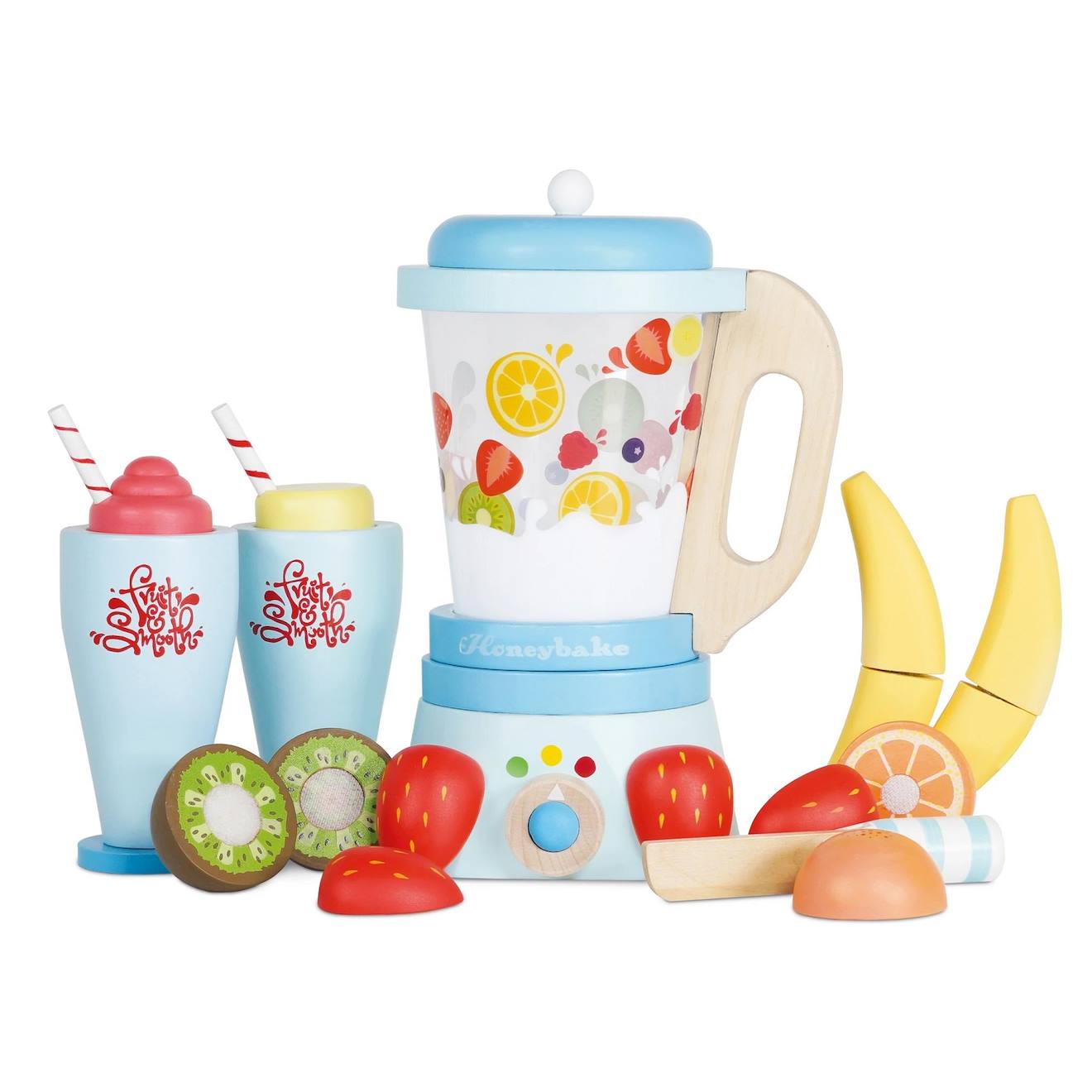 Le Robot Fruit & Smooth Bleu