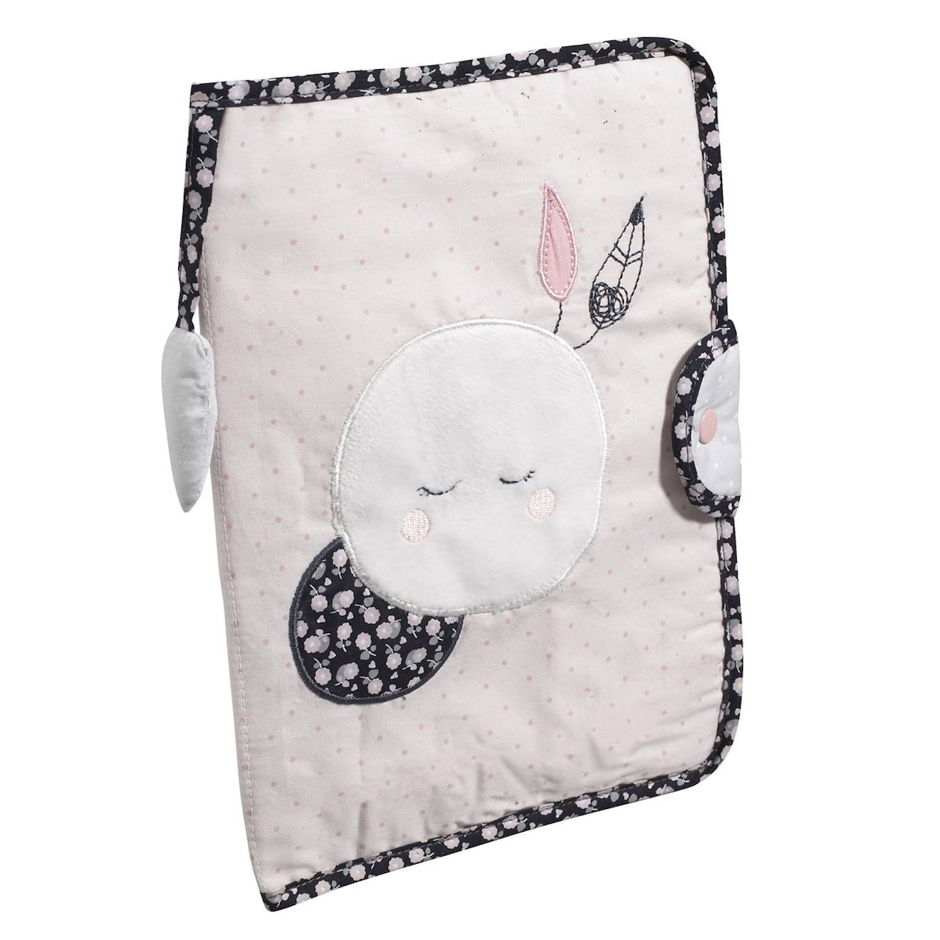 Protège Carnet De Santé En Coton Rose