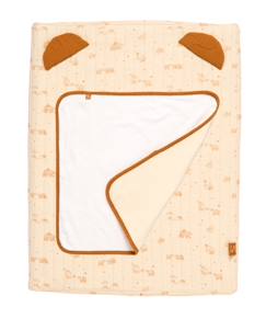 -Matelas à langer en double gaze de coton et sa serviette - orsino