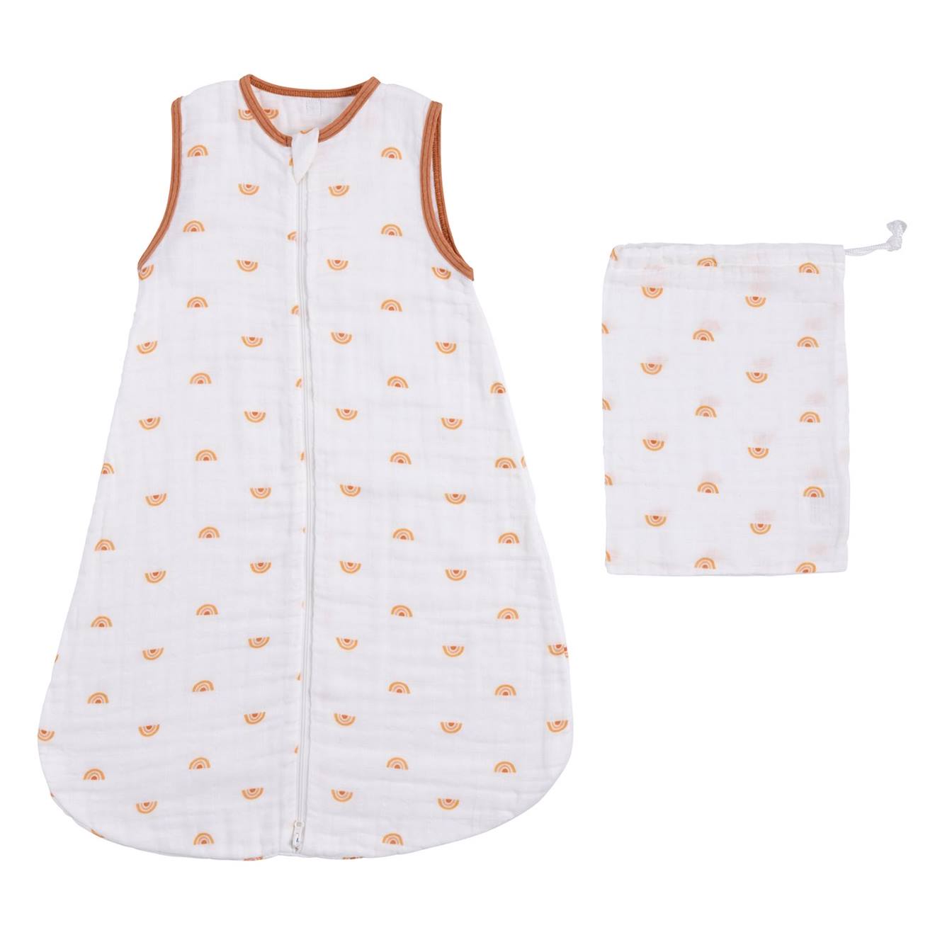 Gigoteuse Lange Bébé En Coton Bio - Sunlight Blanc