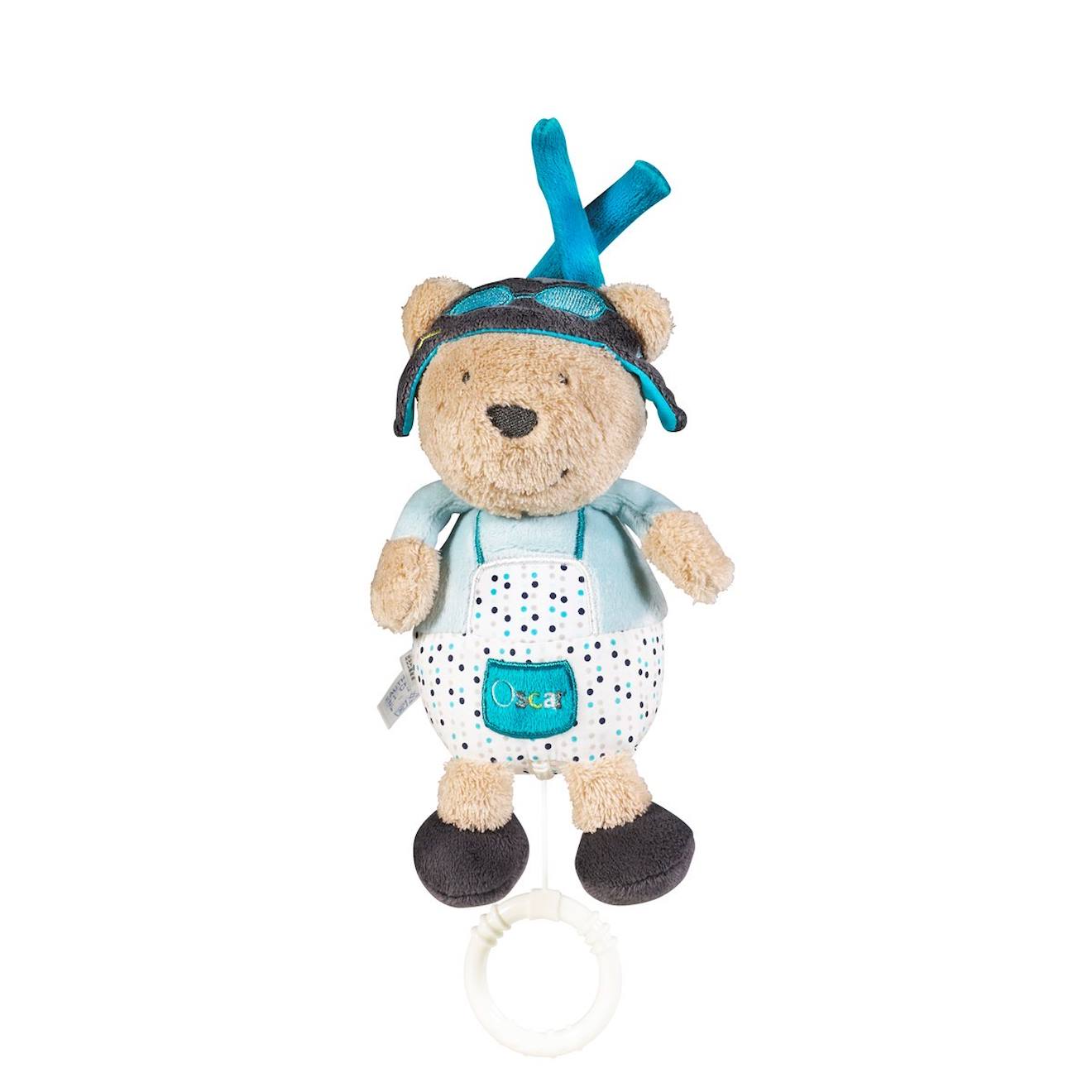 Mini Musical En Velours Bleu