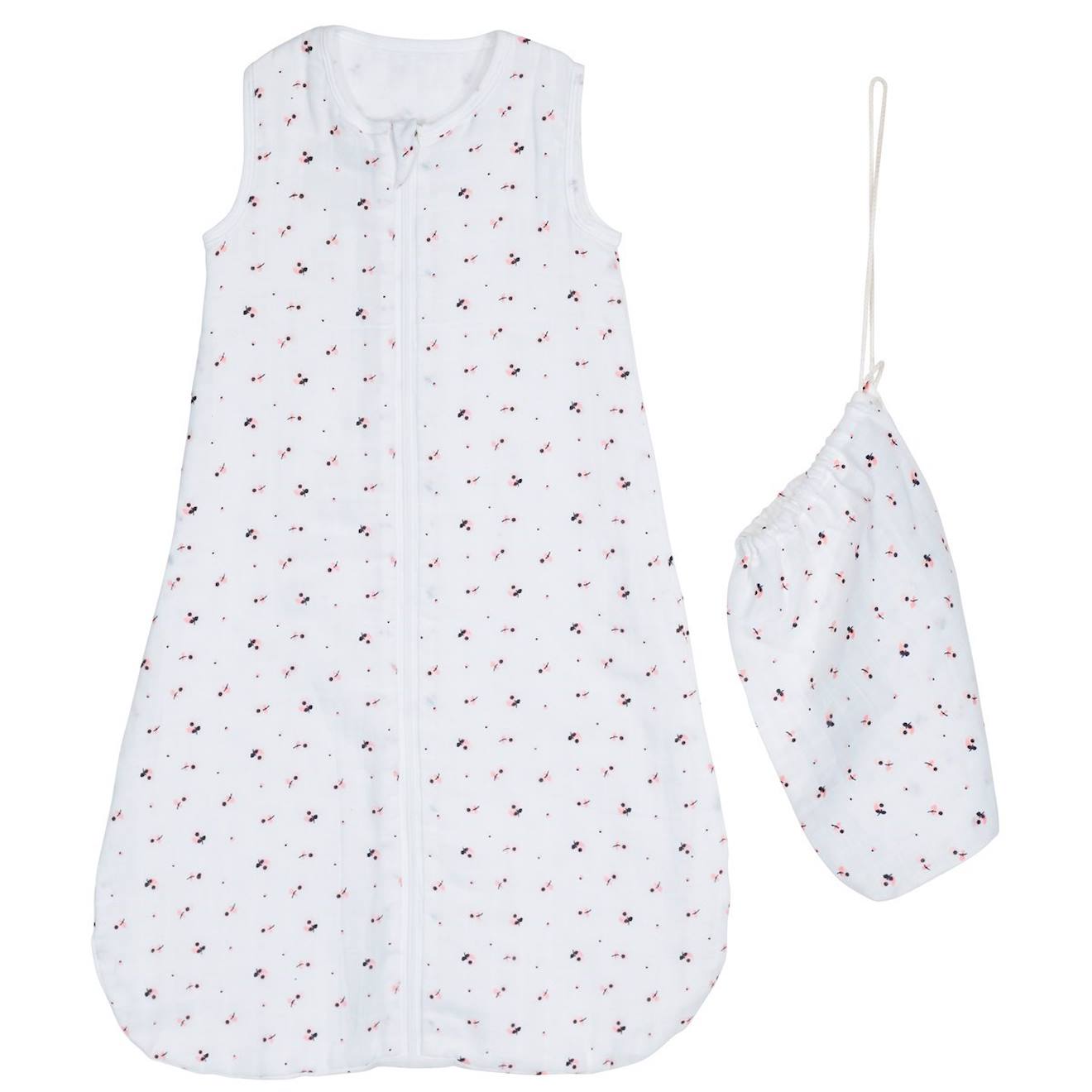 Gigoteuse En Coton Bio - Miss Fleur De Lune Blanc