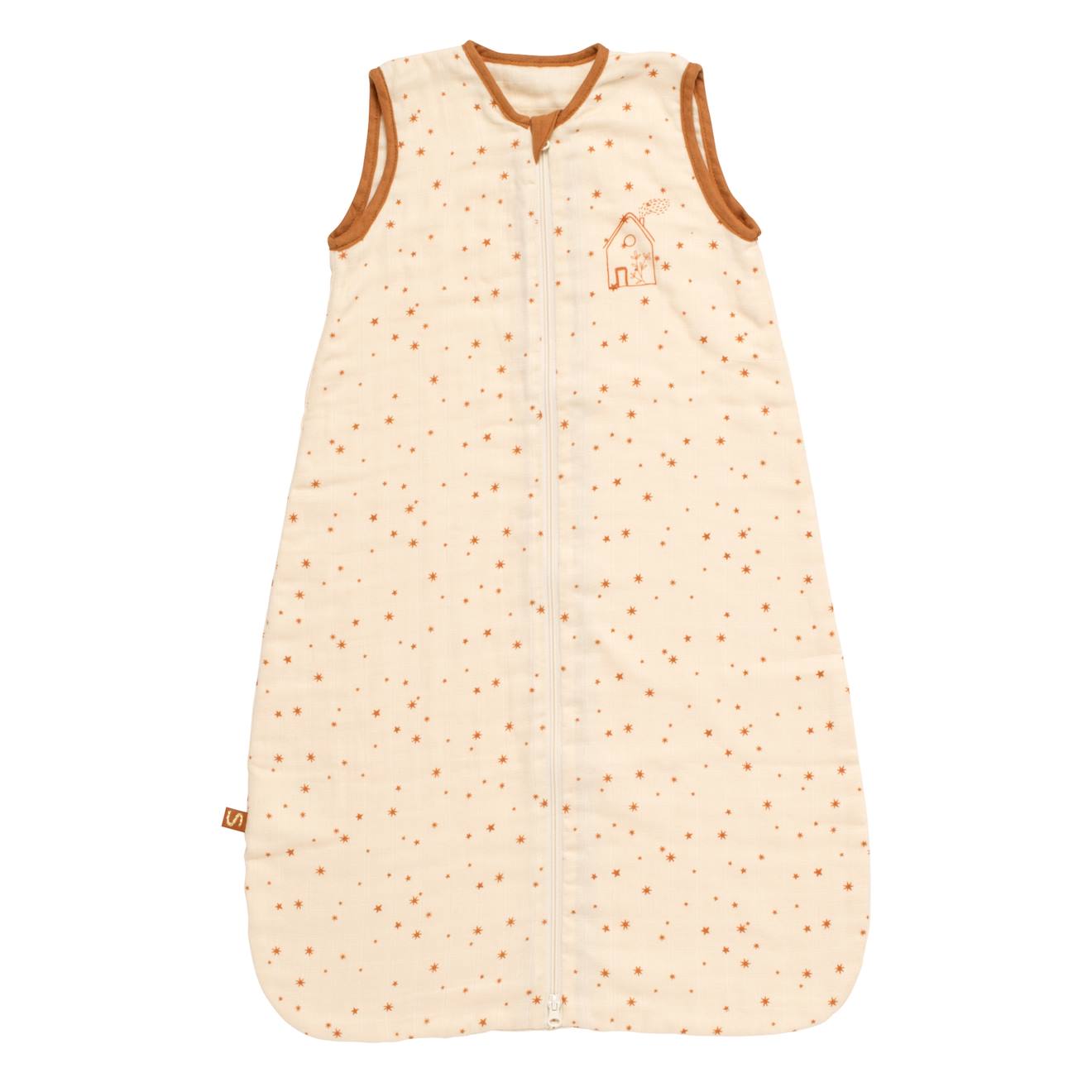 Gigoteuse Lange Été En Coton Bio Beige/marron