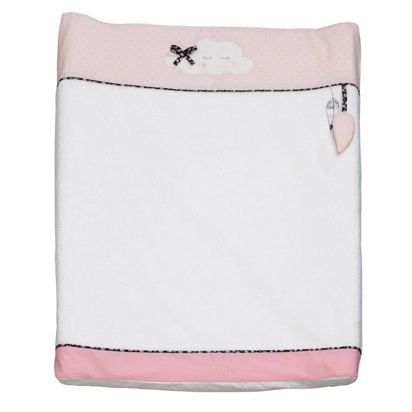 Matelas À Langer En Coton - Miss Fleur De Lune Blanc