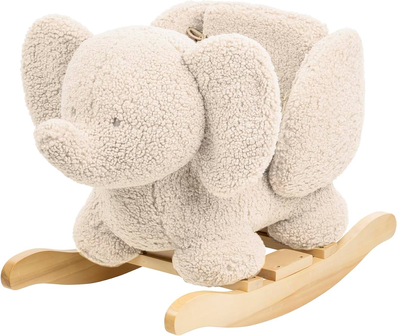 Bascule Teddy L'éléphant Beige