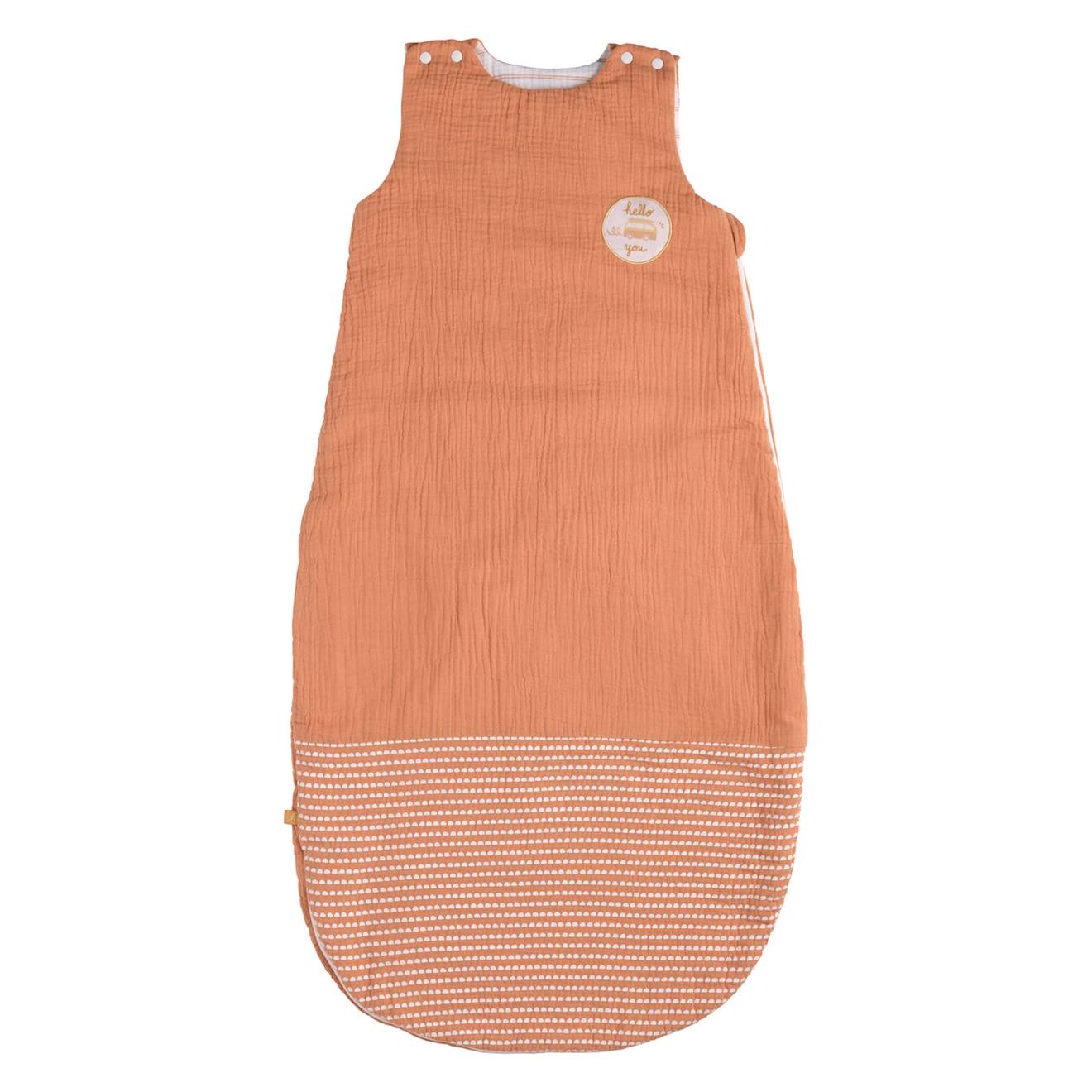 Gigoteuse Ouatinée En Coton Orange