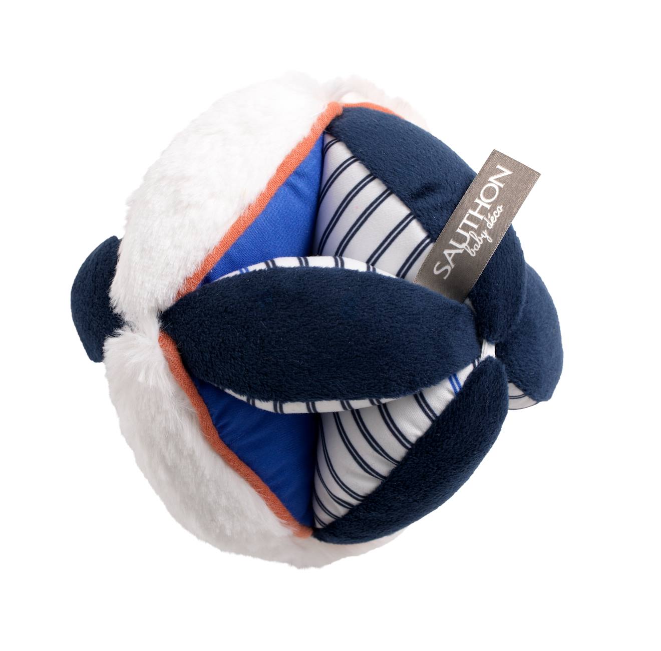 Balle Sensorielle Marinière Bleu/blanc