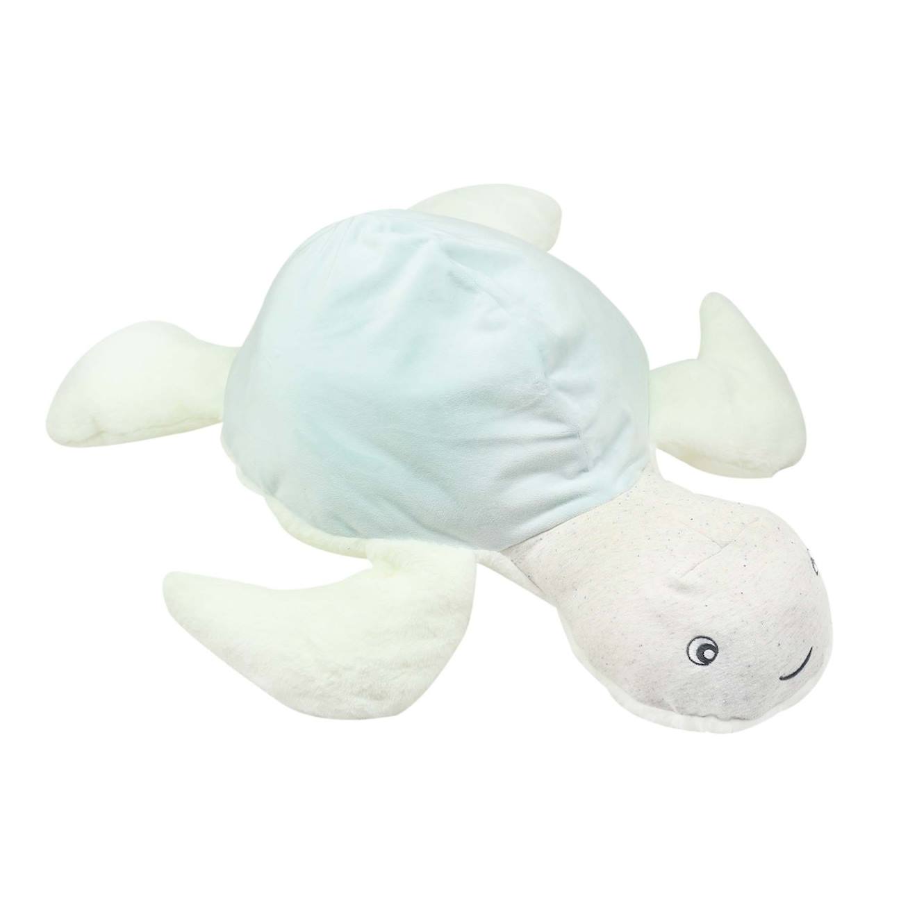 Peluche Manu La Tortue 60cm Pour Bébé Vert