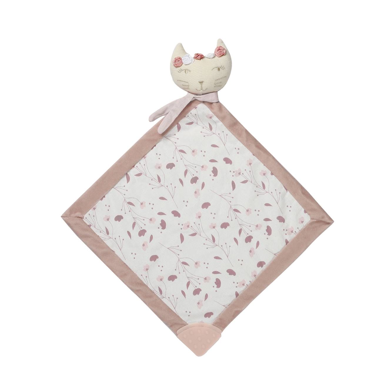 Doudou Mouchoir Rose