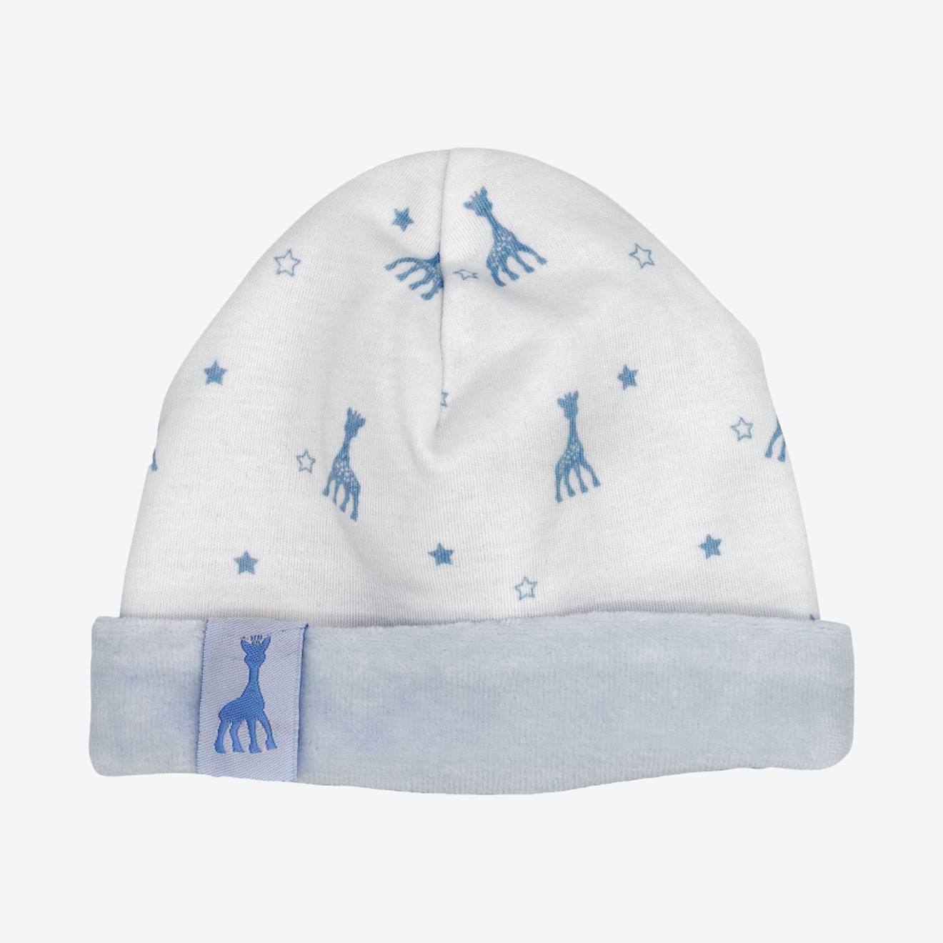 Bonnet De Naissance Sophie La Girafe® Bleu