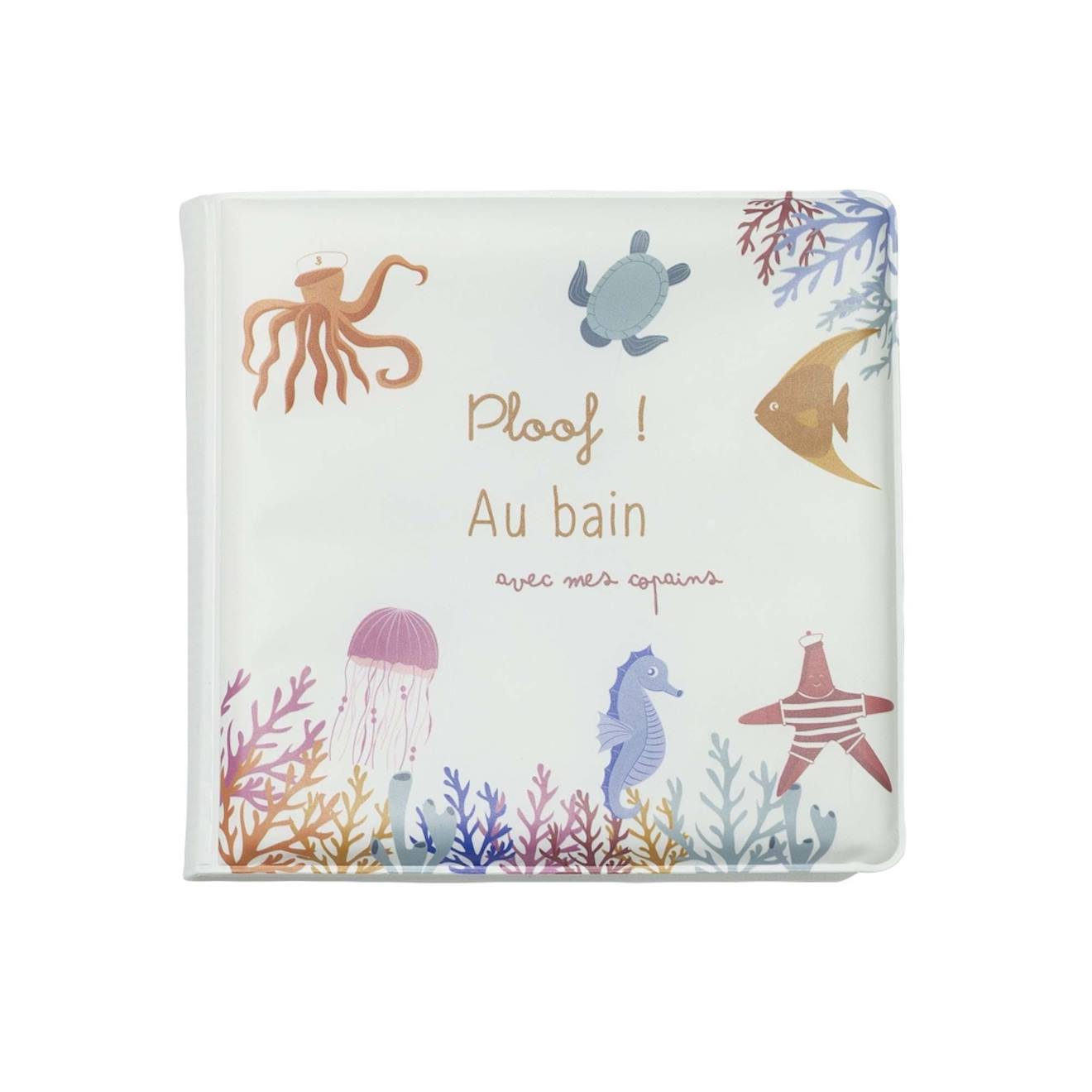 Livre De Bain Animaux De La Mer Blanc