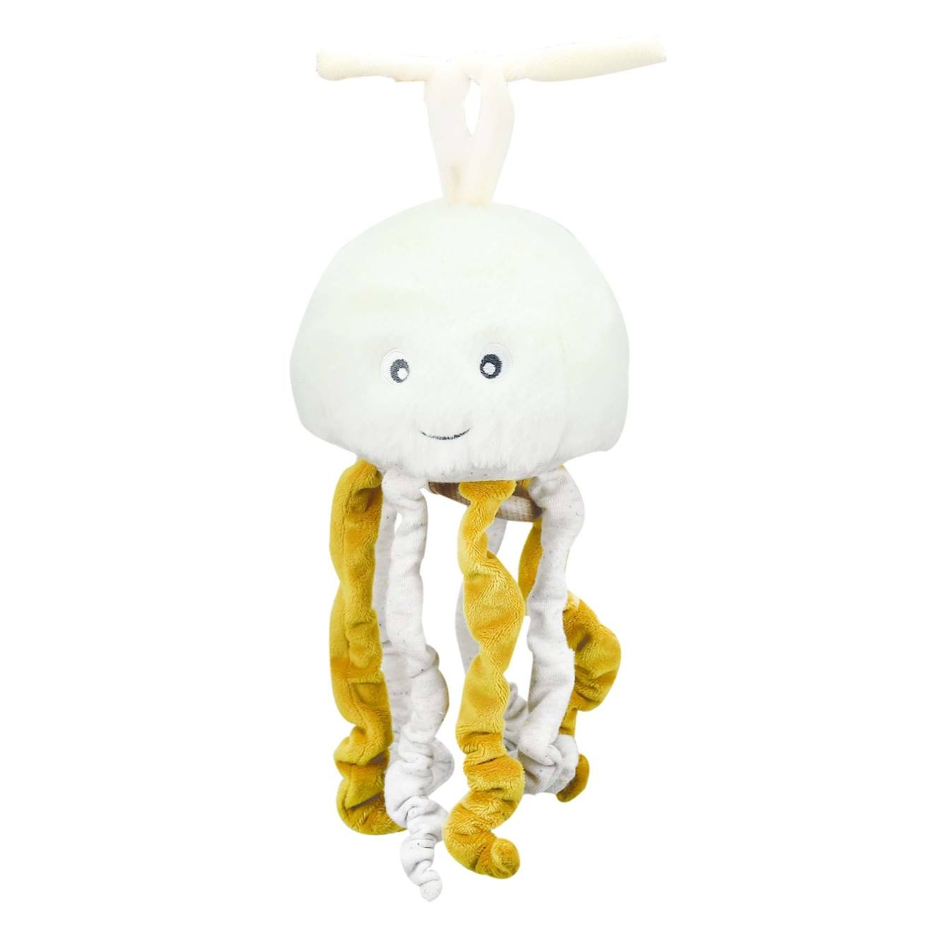 Peluche Musicale jelly La Méduse Ecru