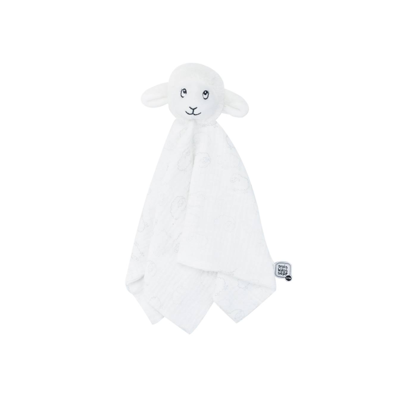 Doudou Naissance wooly Le Mouton Ecru