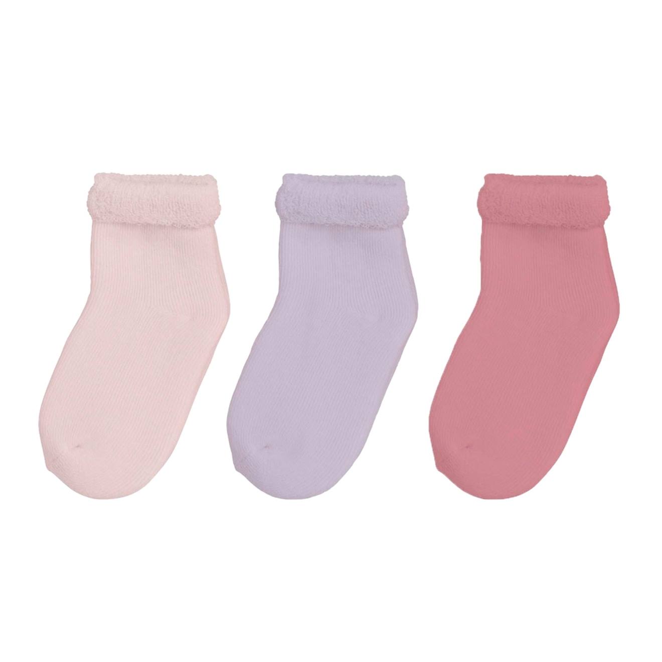 Lot De 3 Paires De Chaussettes Bébé Rose
