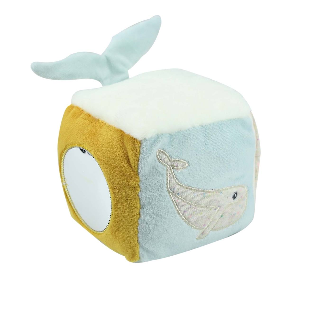 Cube D'éveil irène La Baleine Ecru
