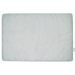 Chambre et rangement-Oreiller plat réversible en lin lavé