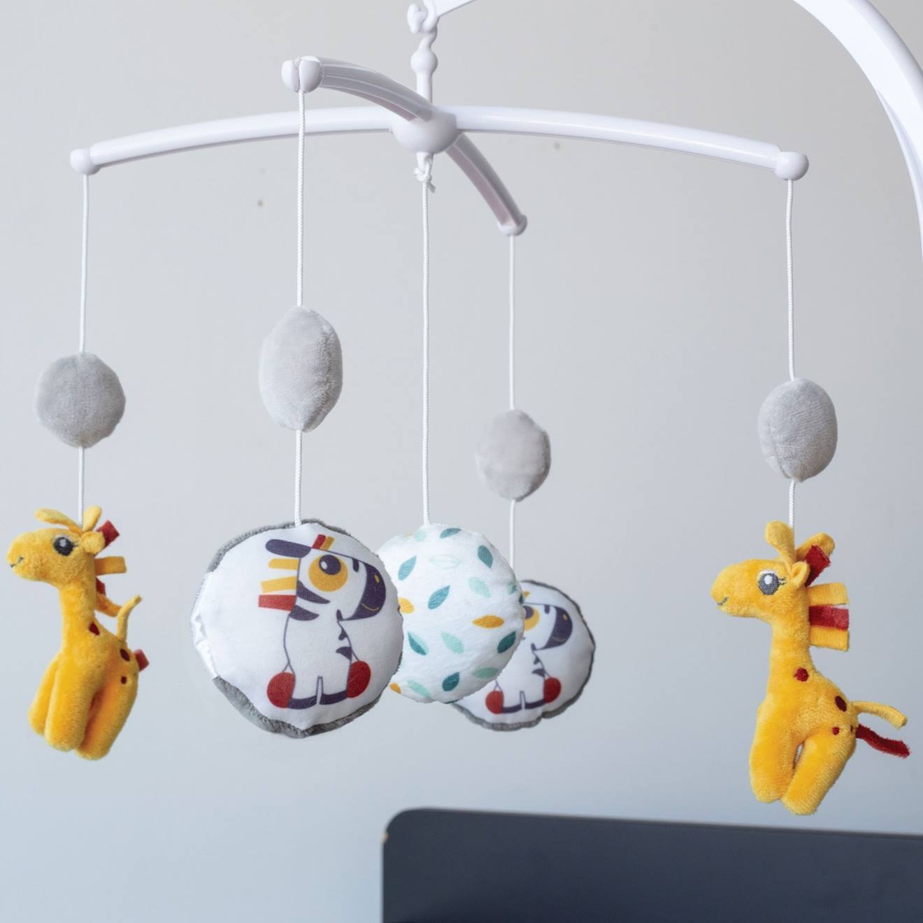 Mobile Musical Pour Bébé Vert