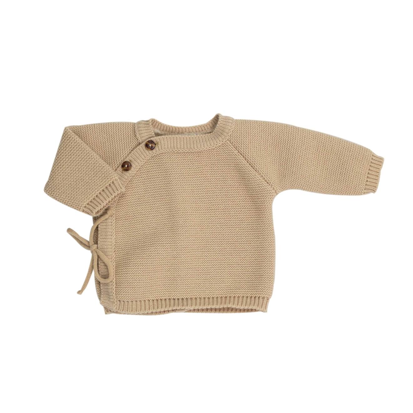 Brassière Naissance En Maille Caramel