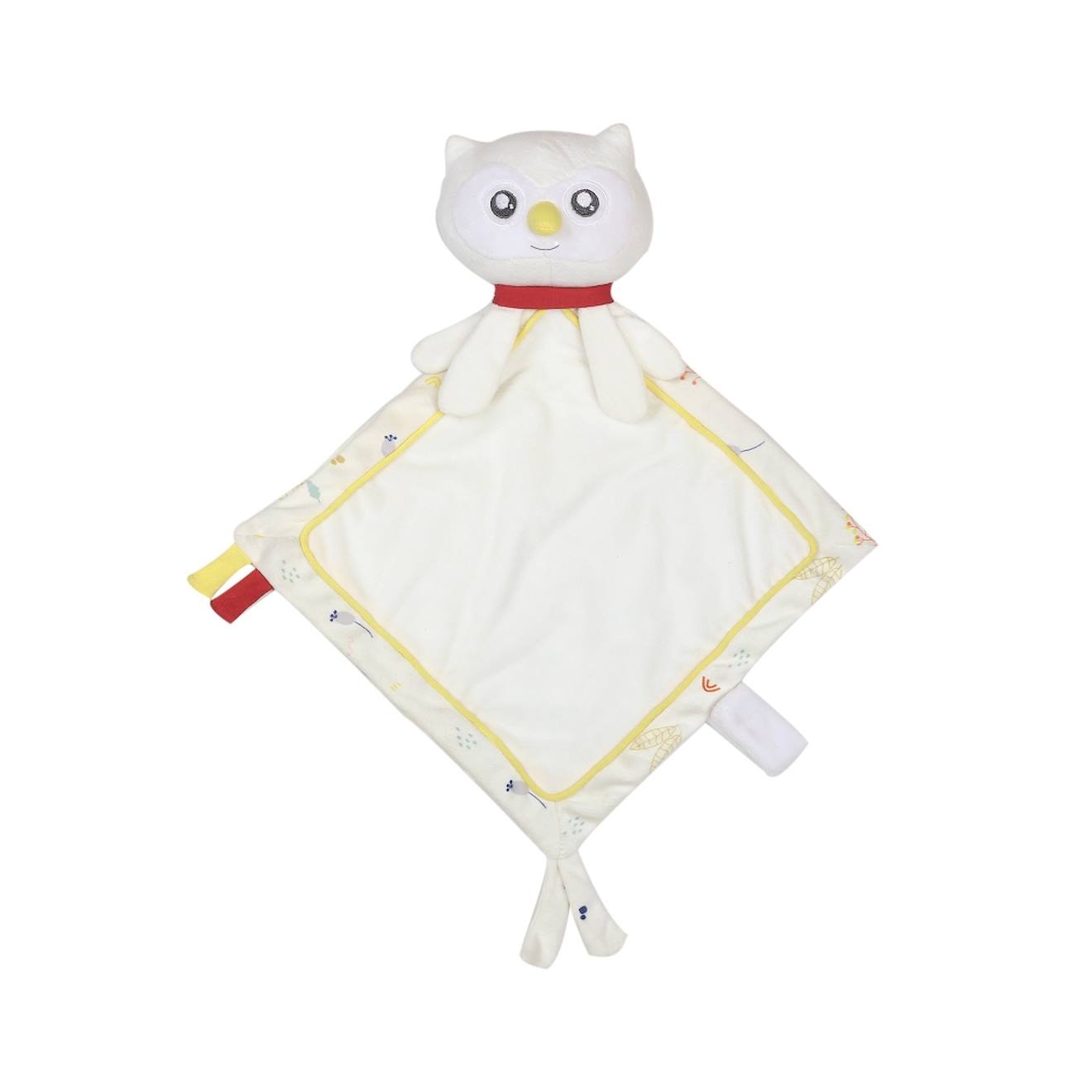 Doudou violette La Chouette Ecru