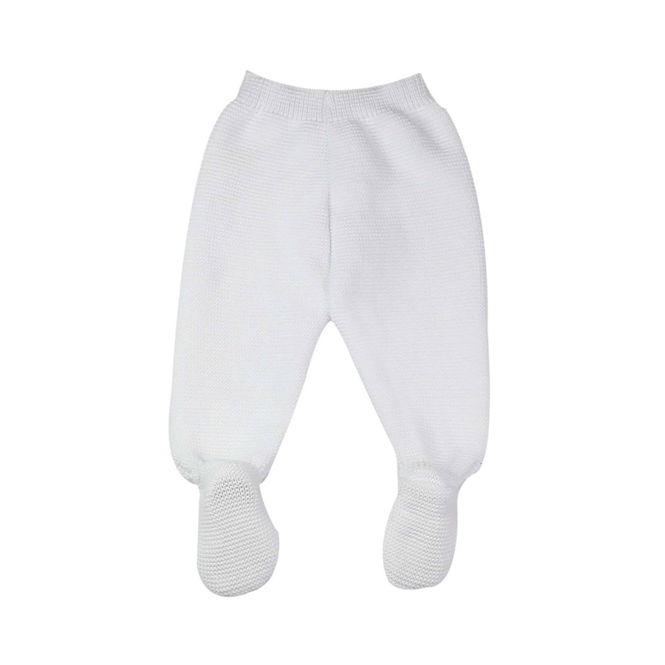 Pantalon Tricot Blanc (Trois Kilos Sept) - Image 3