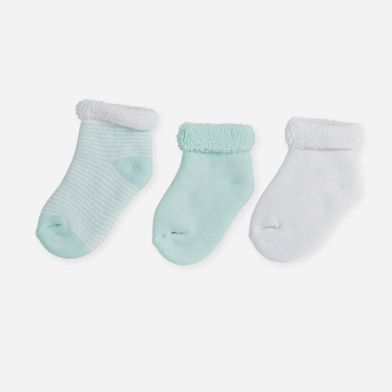 Lot De 3 Paires De Chaussettes Bleu